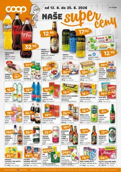 Náhled letáku Trefa leták - COOP naše super ceny od 12.08.2026