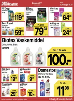 Abc Lavpris -  Tilbudsavis uge 24 gyldig fra 10.06.2026 | Side: 10 | Produkter: Sæbe, Hundefoder