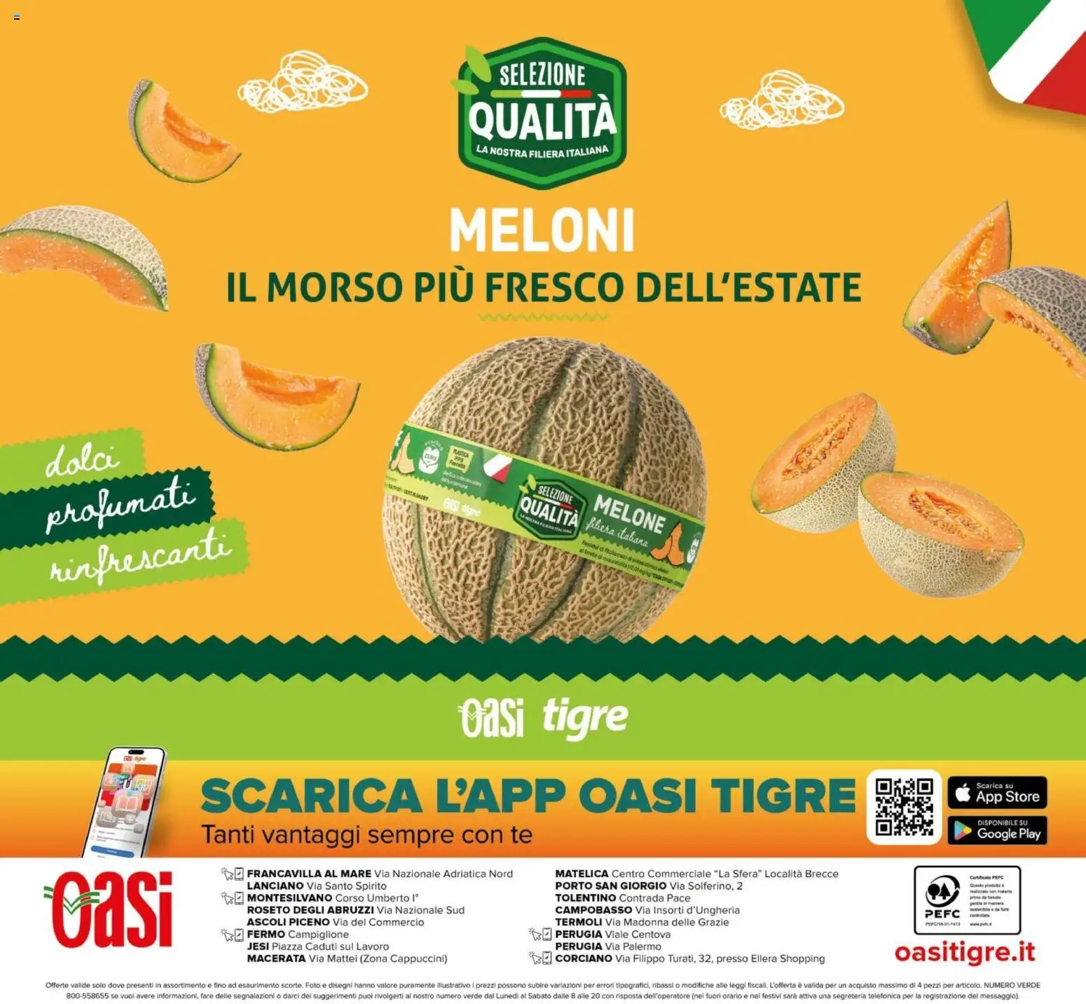 Volantino Oasi del 16/07/2026 | Pagina: 24 | Prodotti: Tè, Melone