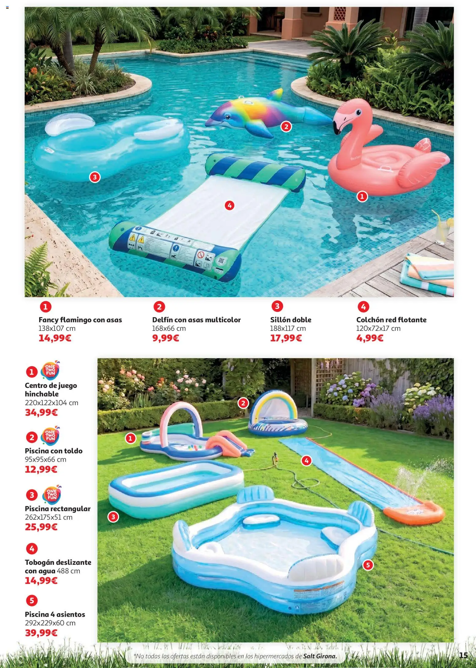 Alcampo Aire Libre HP │ válido desde el 28.05.2026 | Página: 15 | Productos: Colchon, Sillón