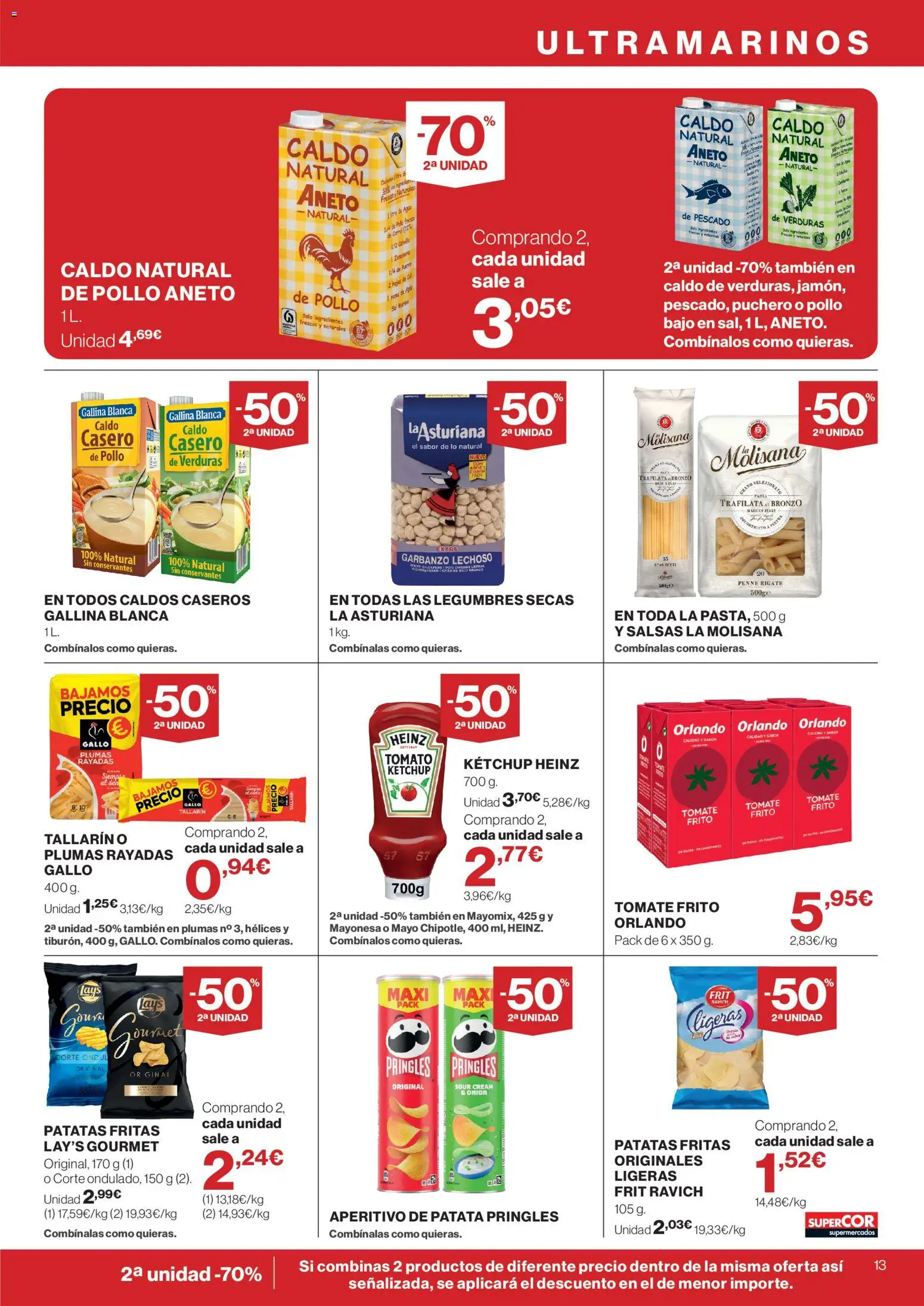 Supercor Canarias │ válido desde el 28/10/2026 | Página: 13 | Productos: Apio, Ingredientes, Tomate, Patatas