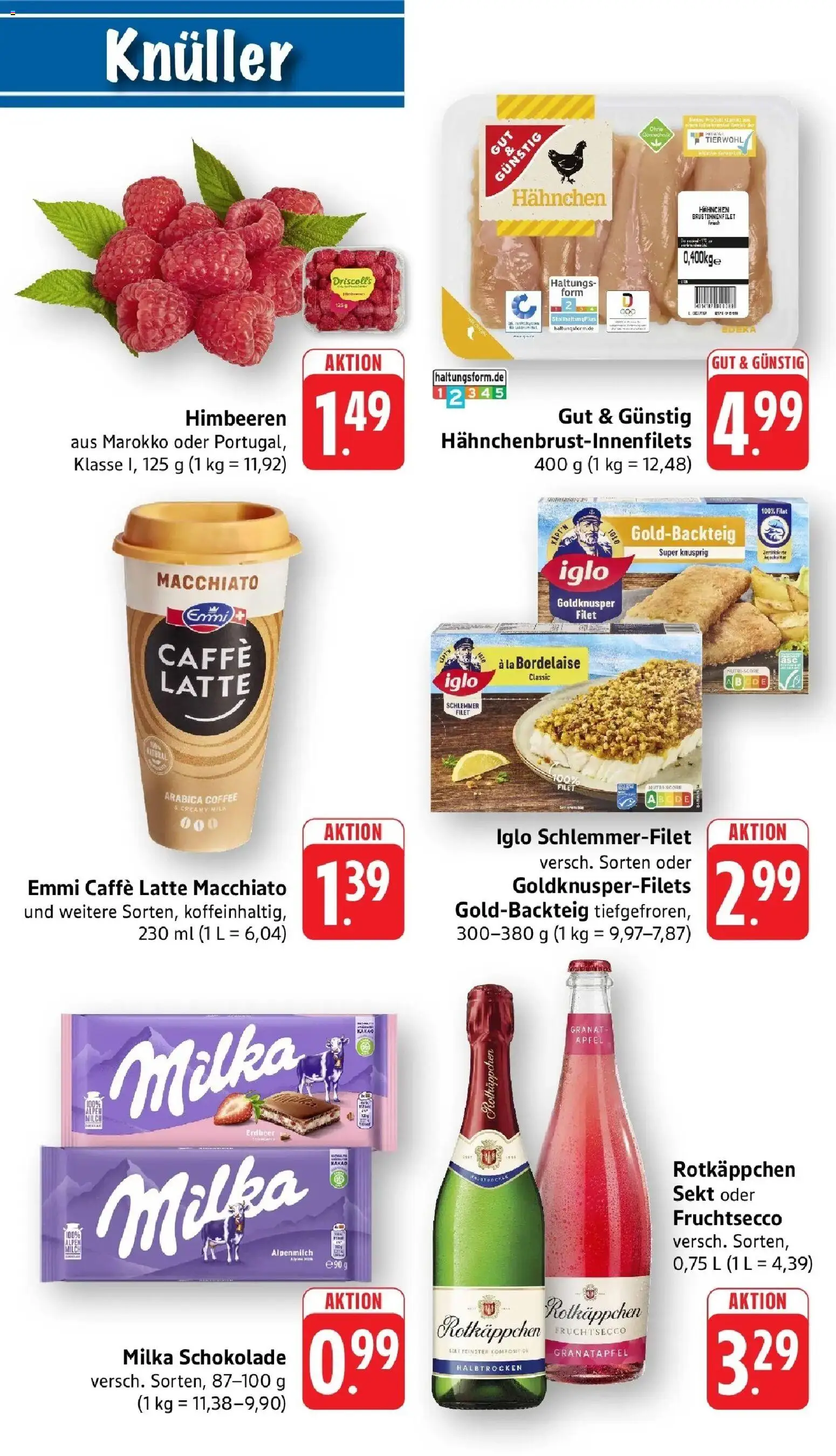 nah & gut Prospekt Sinsheim – gültig ab 03.08.2026 | Seite: 9 | Produkte: Hahnchen, Schokolade, Iglo, Äpfel