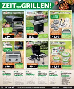 Norma Bestellmagazin Mai 2026 ab 08.05.2026 gültig | Seite: 16 | Produkte: Top, Grill, Gemüse, Pizza