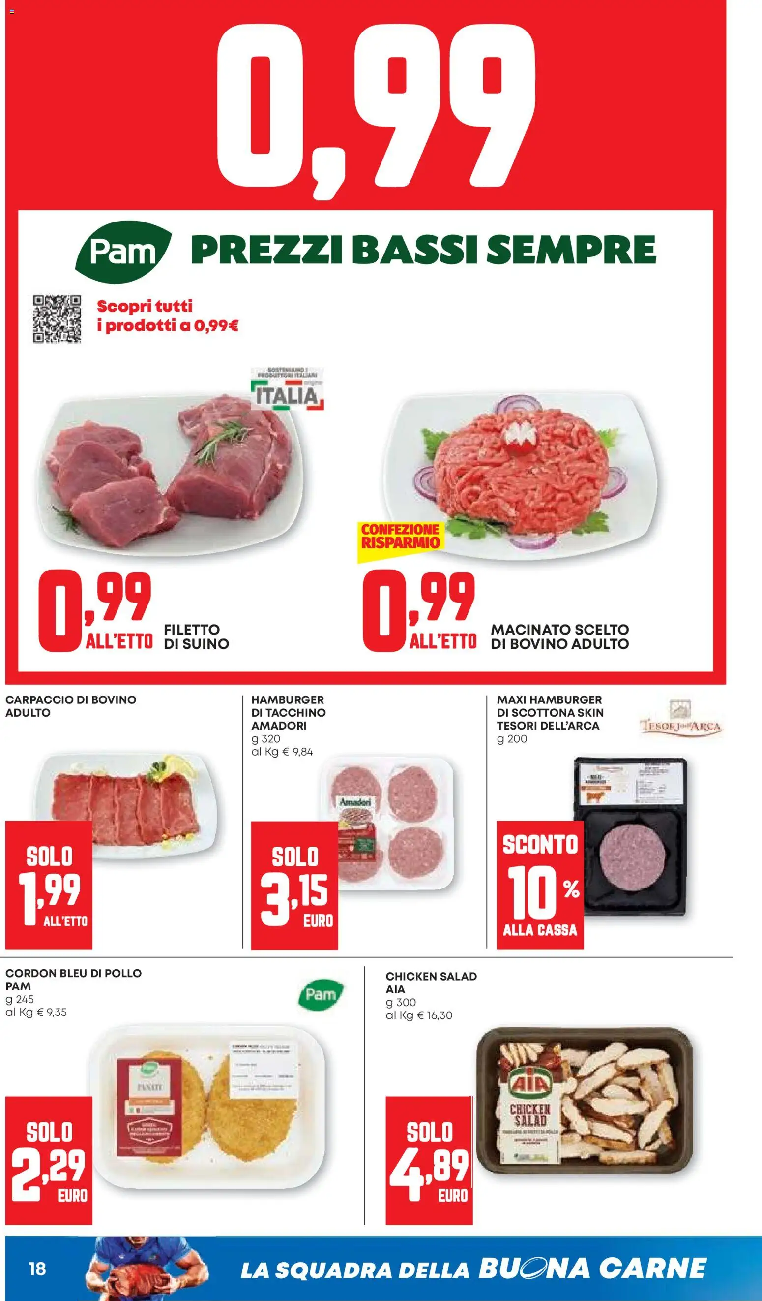 Volantino PAM del 02/07/2026 | Pagina: 18