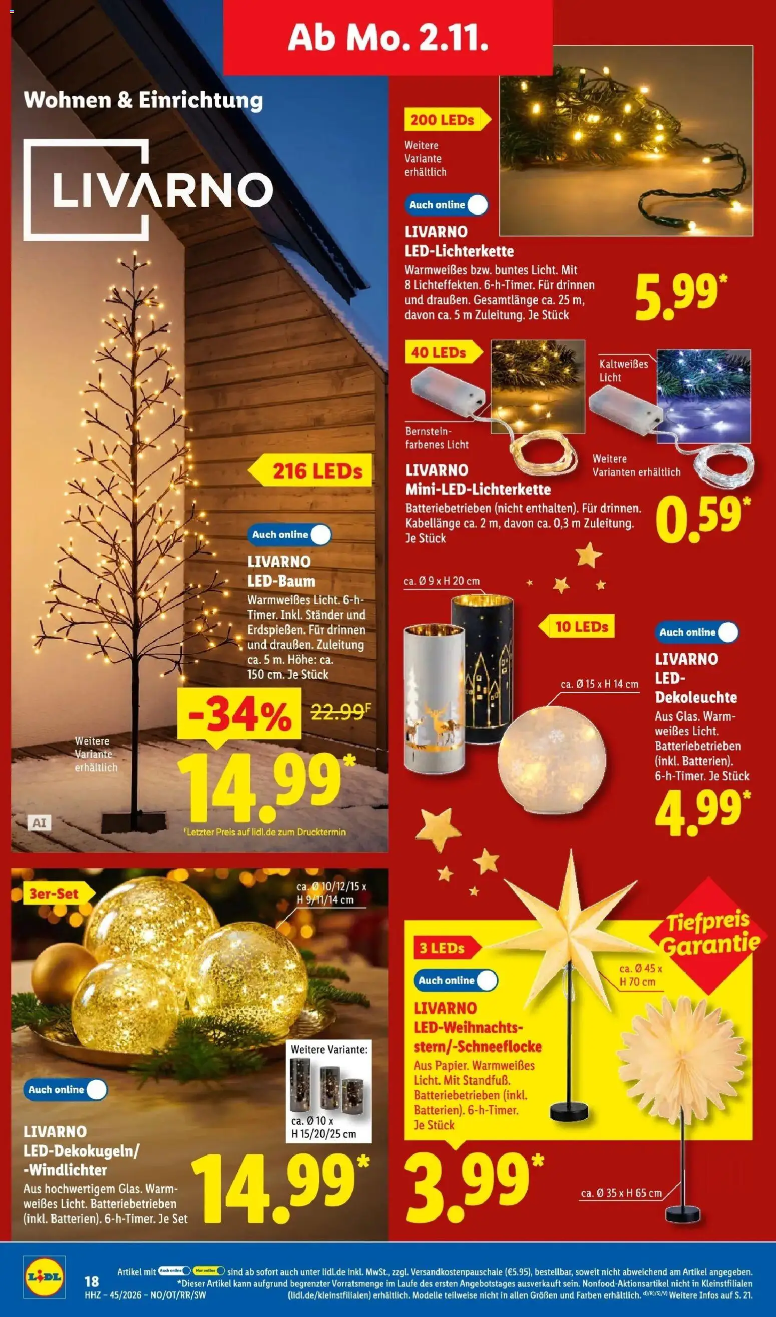 Lidl Prospekt Villingen-schwenningen (ab 02.11.2026) zum Blättern » Angebote | Seite: 34 | Produkte: String