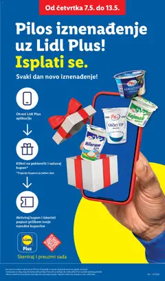 Pilos ADRIATIKOS NAMAZ, Adriatikos namaz, 250 g - pregled Lidl kataloga - važi od 07.05.2026 | Strana: 65 | Proizvode: Kajmak