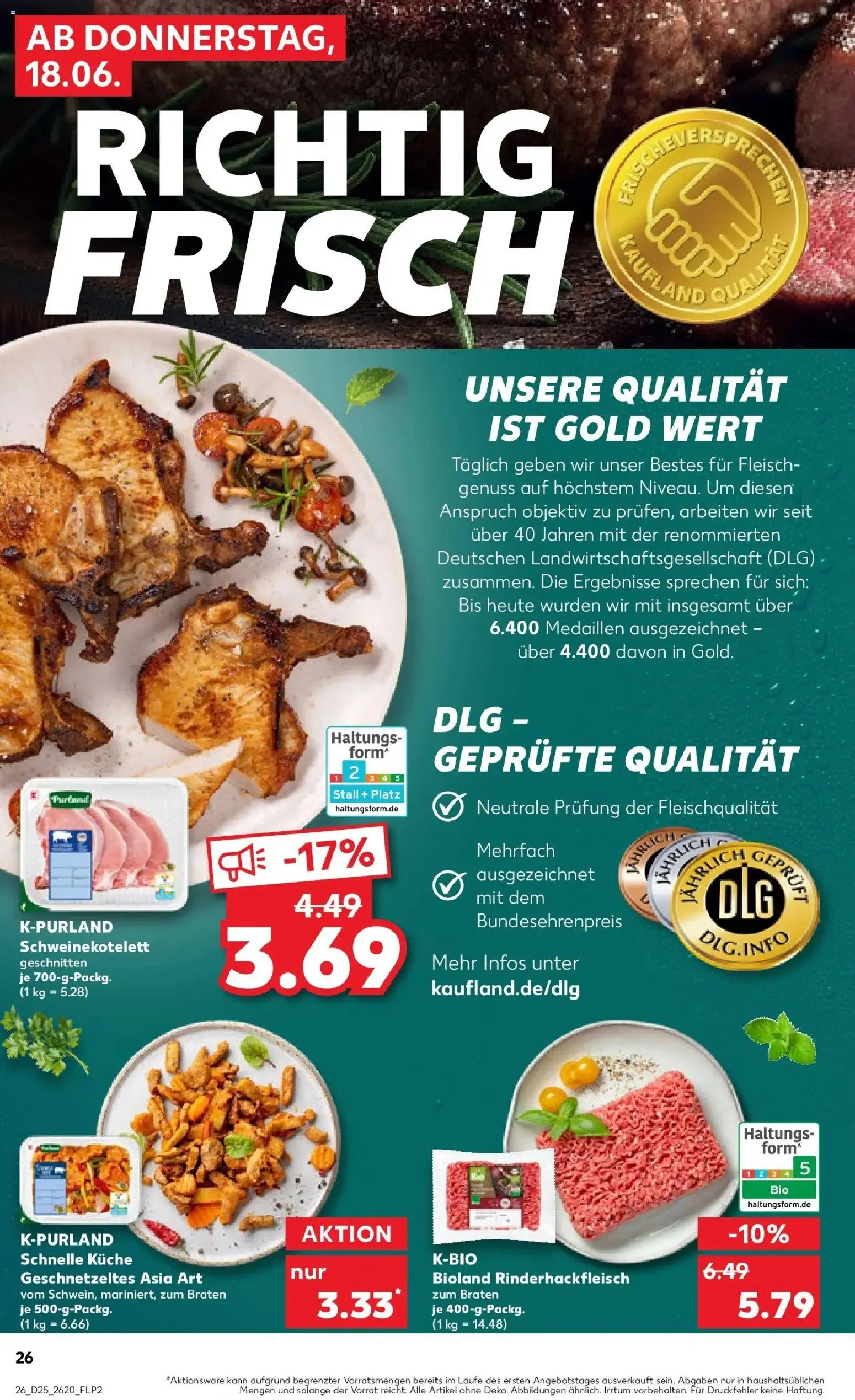 Kaufland Prospekt Ahrensfelde – gültig ab 15.06.2026 | Seite: 35 | Produkte: Küche, Fleisch, Objektiv