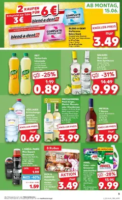 Kaufland Prospekt Barsinghausen ab 15.06.2026 gültig | Seite: 7 | Produkte: Rum, Limonade, Waschmittel, Himbeere