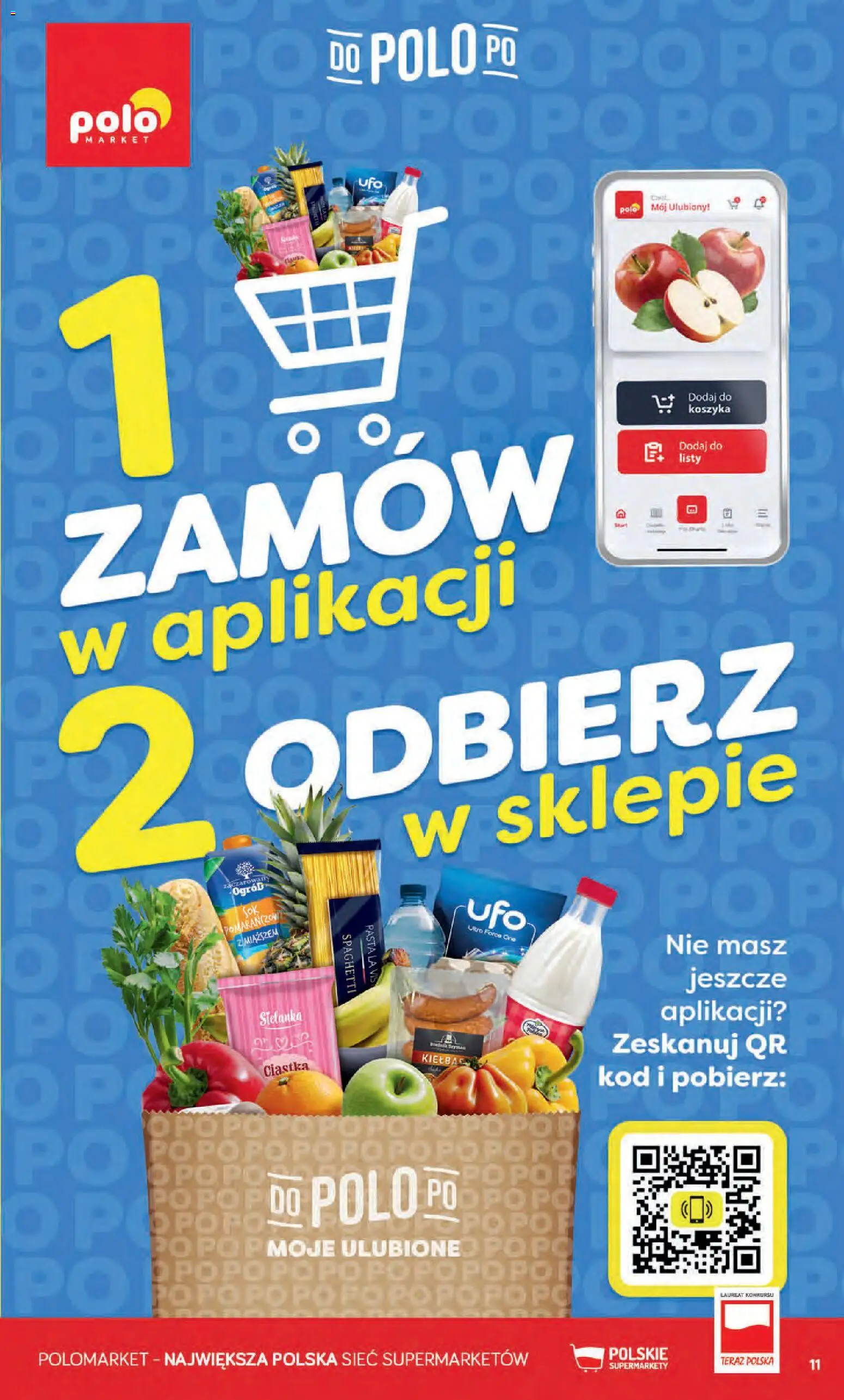 POLOmarket gazetka od 30.09.2026 | Strona: 11 | Produkty: Spaghetti, Pasta, Ciastka