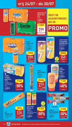 Aldi folder week 30 - Voorbeeld van een folder van Aldi, geldig van 20/07/2026 | Pagina: 32 | Producten: Fanta, Zure matten, Snoep, Salami