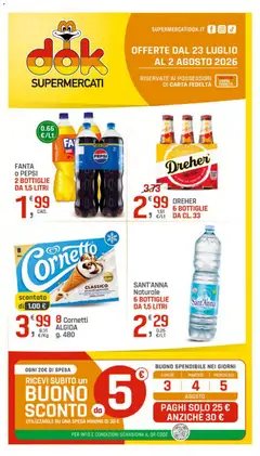 Anteprima del volantino DOK volantino valido a partire dal 23/07/2026