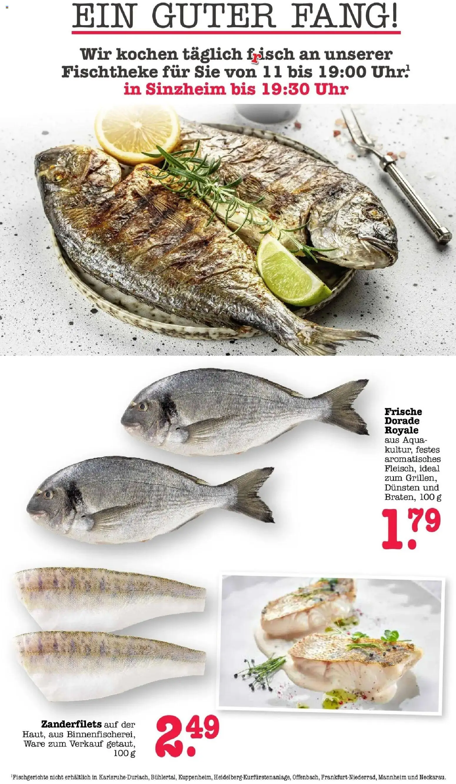 Edeka Prospekt Offenbach (ab 10.08.2026) » Angebote Online | Seite: 17 | Produkte: Dorade, Uhr