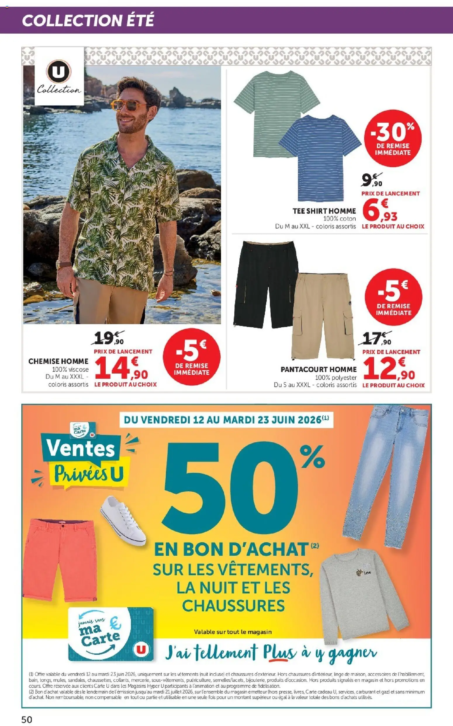 {H1} | Page: 50 | Produits: Pantacourt, Coton, Vêtements, Chemise