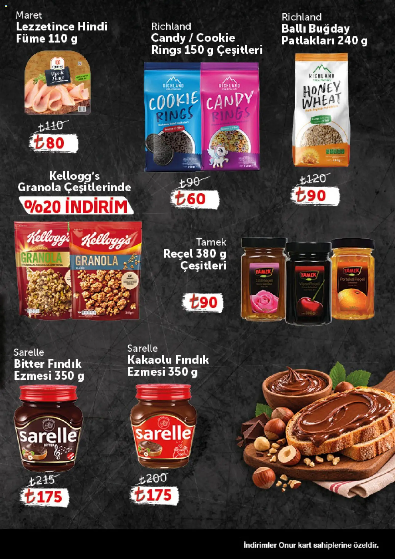 Onur Market - Katalog Gurme - 16 Eylül 2026 tarihinden itibaren geçerlidir | Sayfa: 3