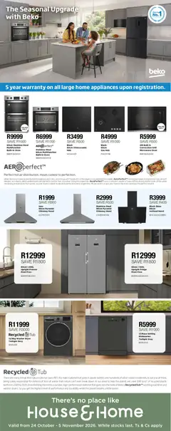 House and Home specials catalogue – valid from 24/10/2026