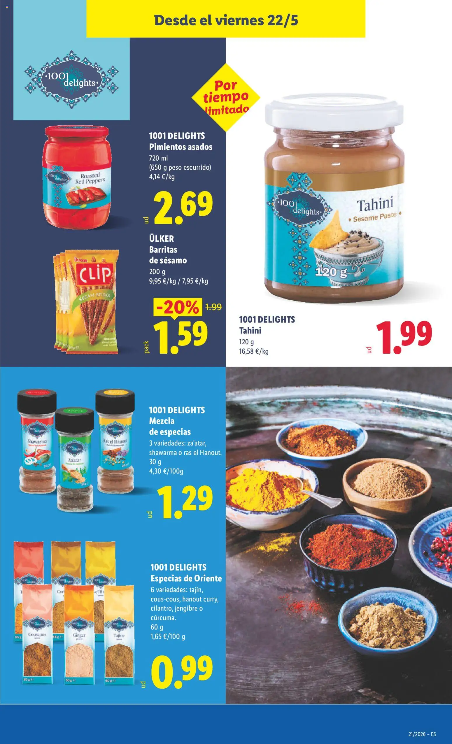 Lidl folleto │ válido desde el 18.05.2026 | Página: 33 | Productos: Tahini, Peso