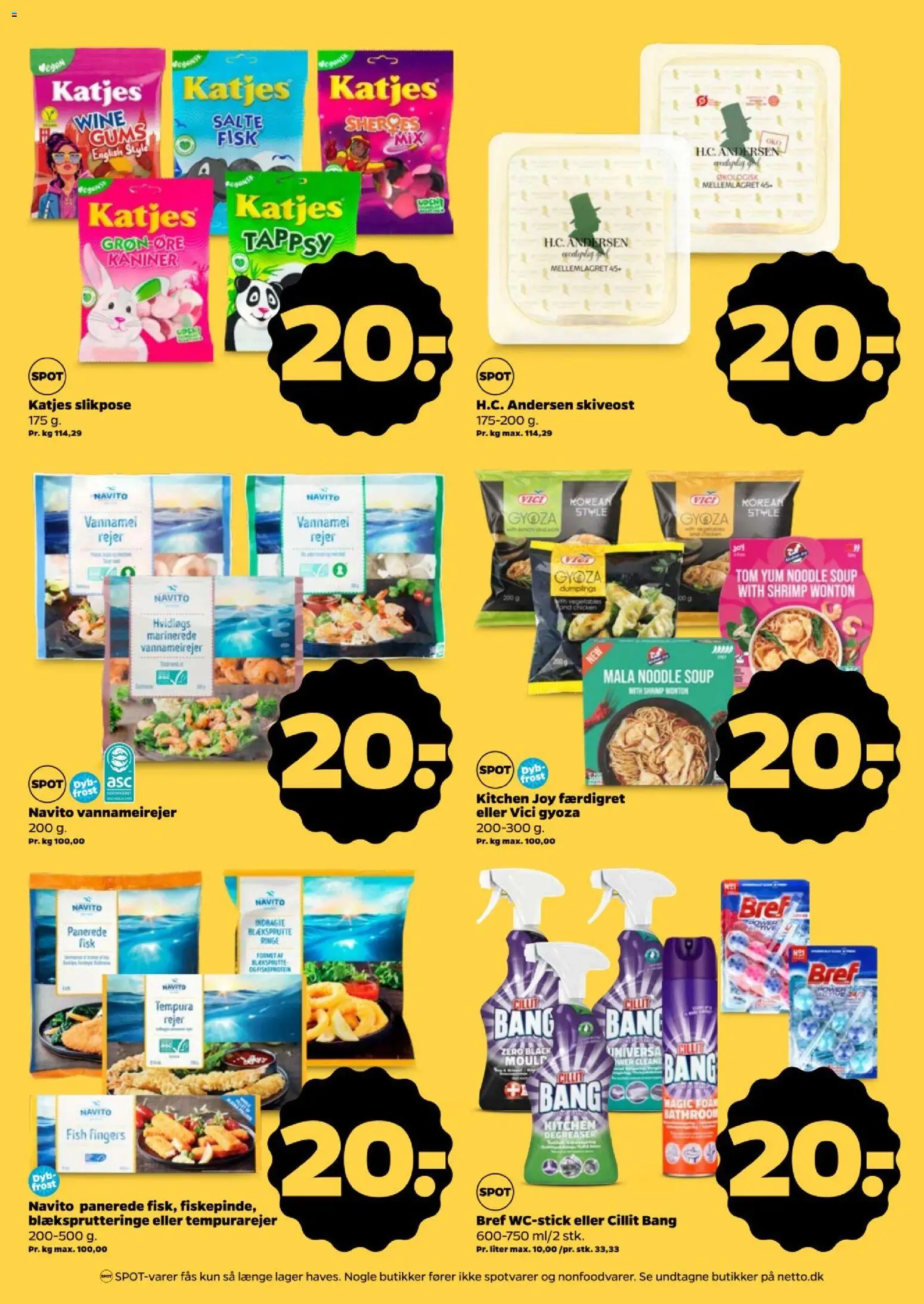 Netto tilbudsavis – gyldig fra 24/10/2026 | Side: 6 | Produkter: Fisk, Skiveost, Rejer