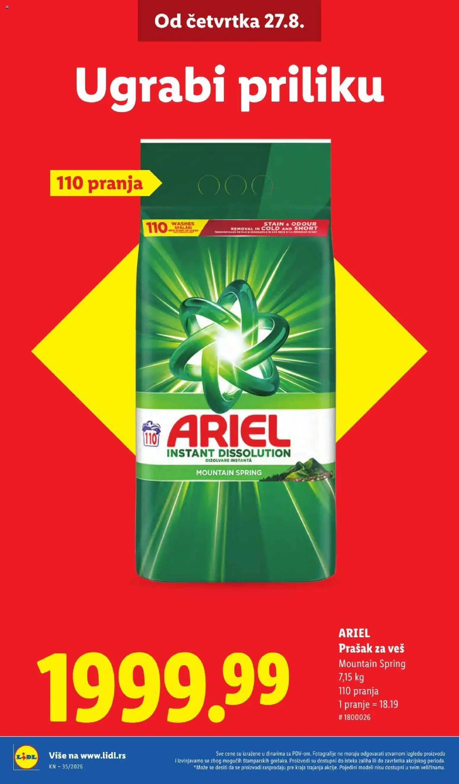 Lidl katalog - važi od 27.08.2026 | Strana: 14