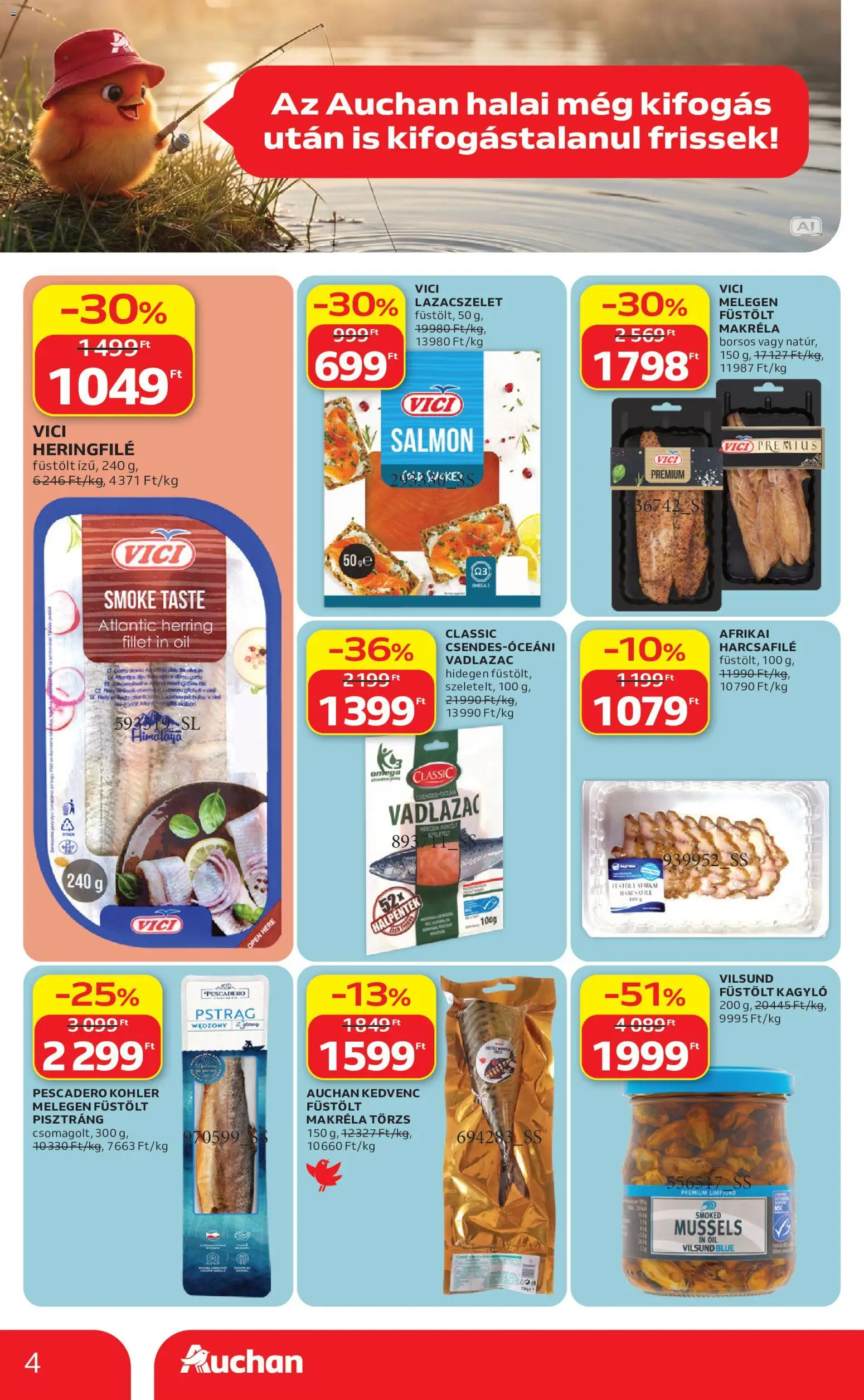Auchan akciós ujság - amely érvényes a következő dátumtól: 2026.09.17. | Oldal: 4
