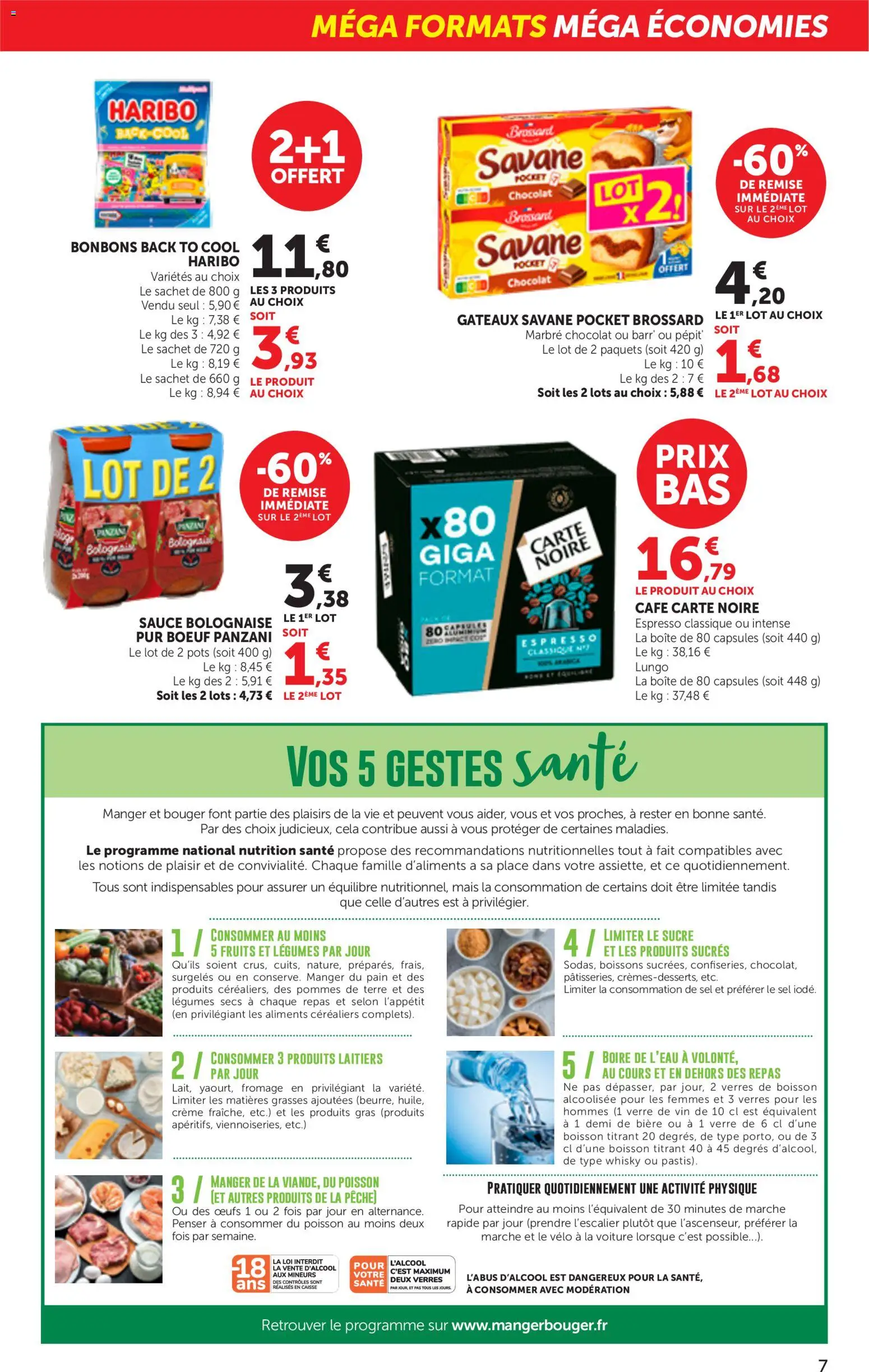 {H1} | Page: 7 | Produits: Pastis, Pêche, Vin, Crème