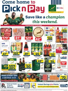 Pick n Pay specials catalogue – valid from 09/07/2026
