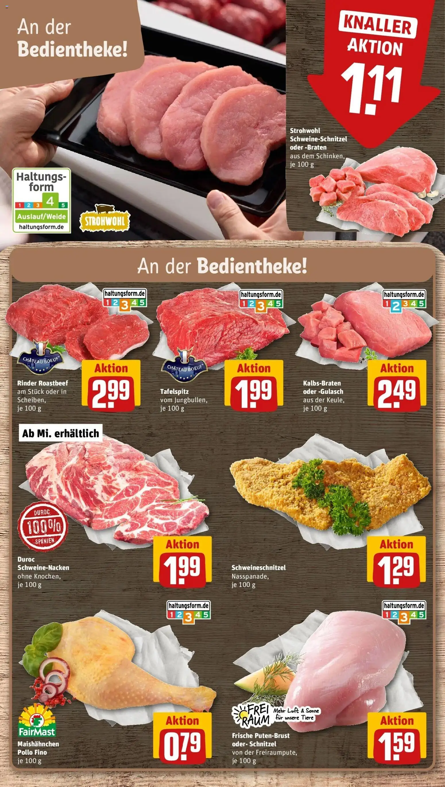 Rewe Prospekt Hilden – gültig ab 27.07.2026 | Seite: 6 | Produkte: Tafelspitz, Schweinenacken, Roastbeef, Gulasch