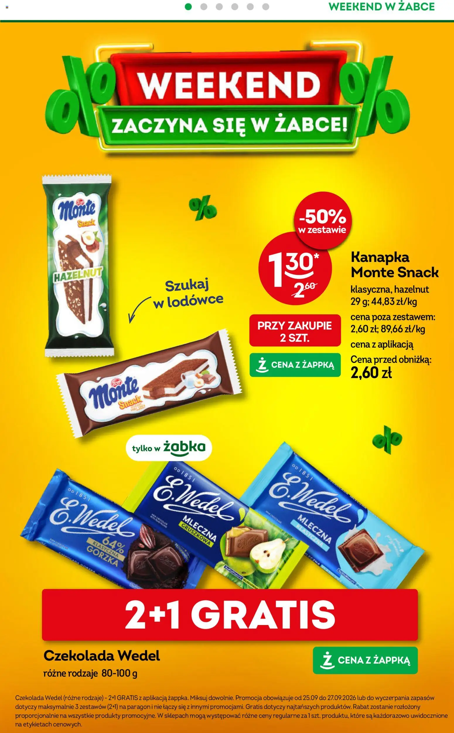 Żabka gazetka - Weekendowe promocje od 25.09.2026 | Strona: 2