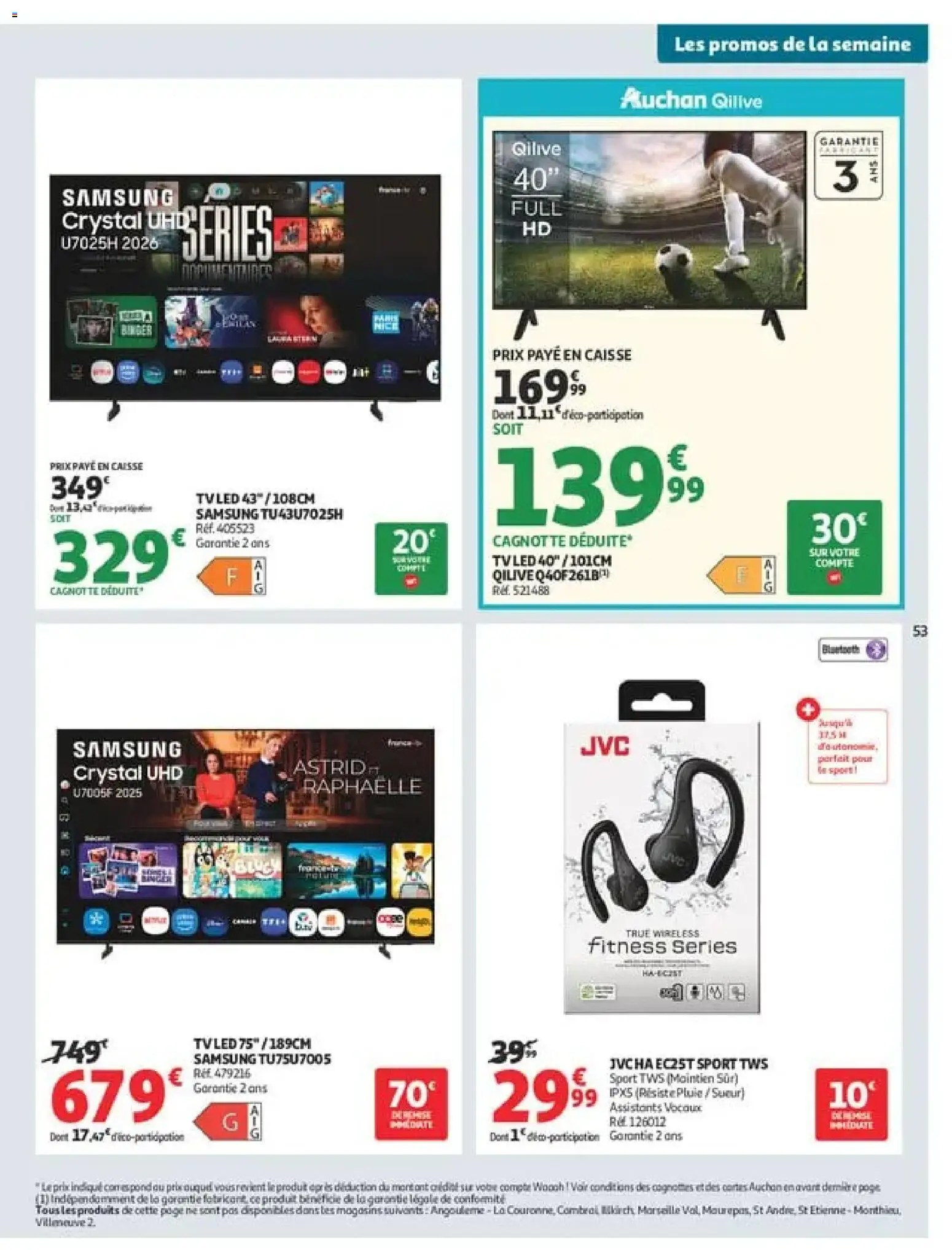 {H1} | Page: 53 | Produits: Télévision, TV led