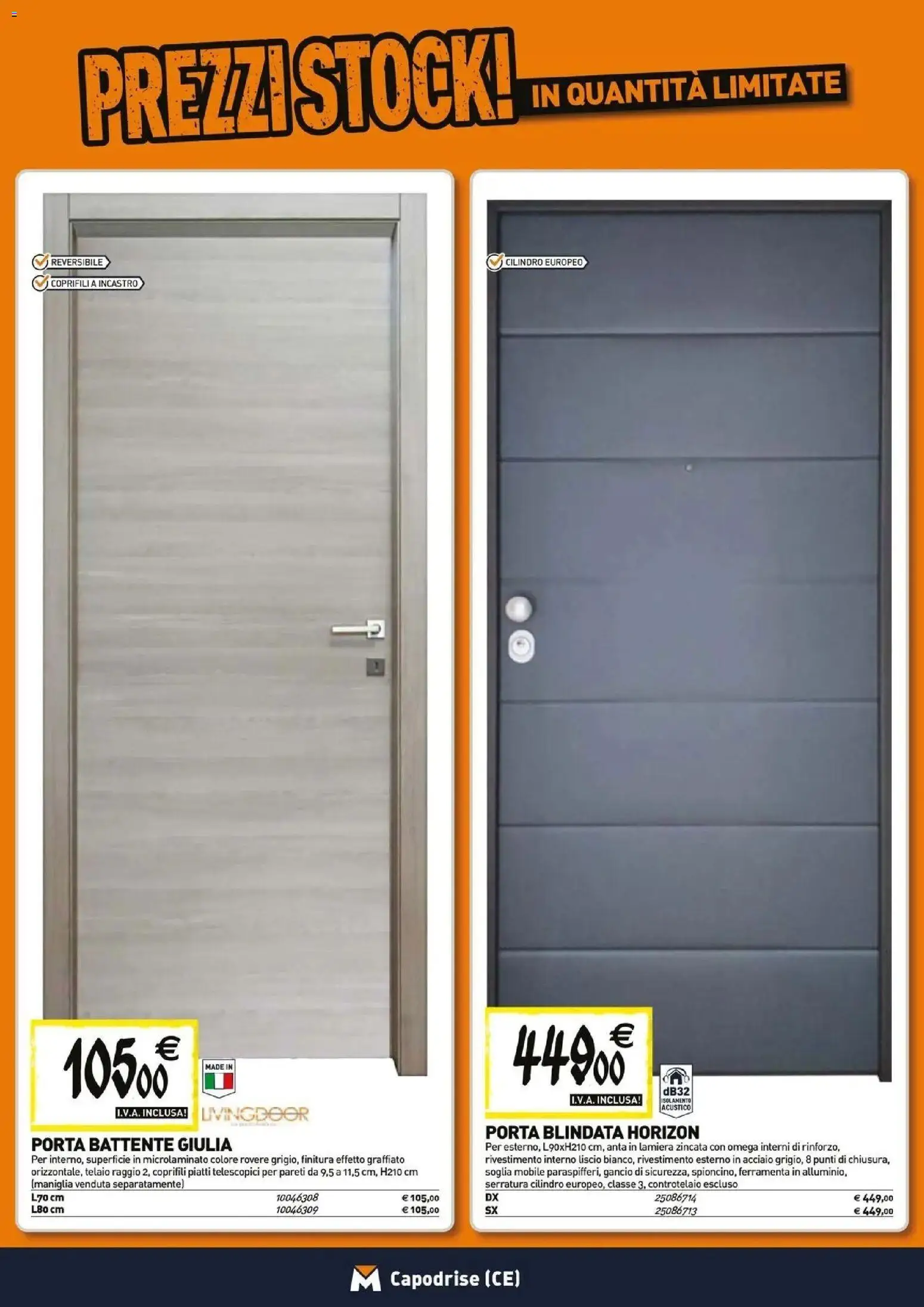 Nuovo TECNOMAT catalogo Capodrise dal 27/08/2026 > offerte anteprima 🛍️ | Pagina: 10 | Prodotti: Mobile, Porta, Piatti, Omega