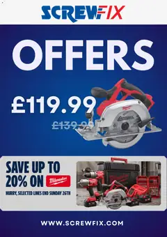 Preview of Screwfix - Catalogue valid from 24.04.2026