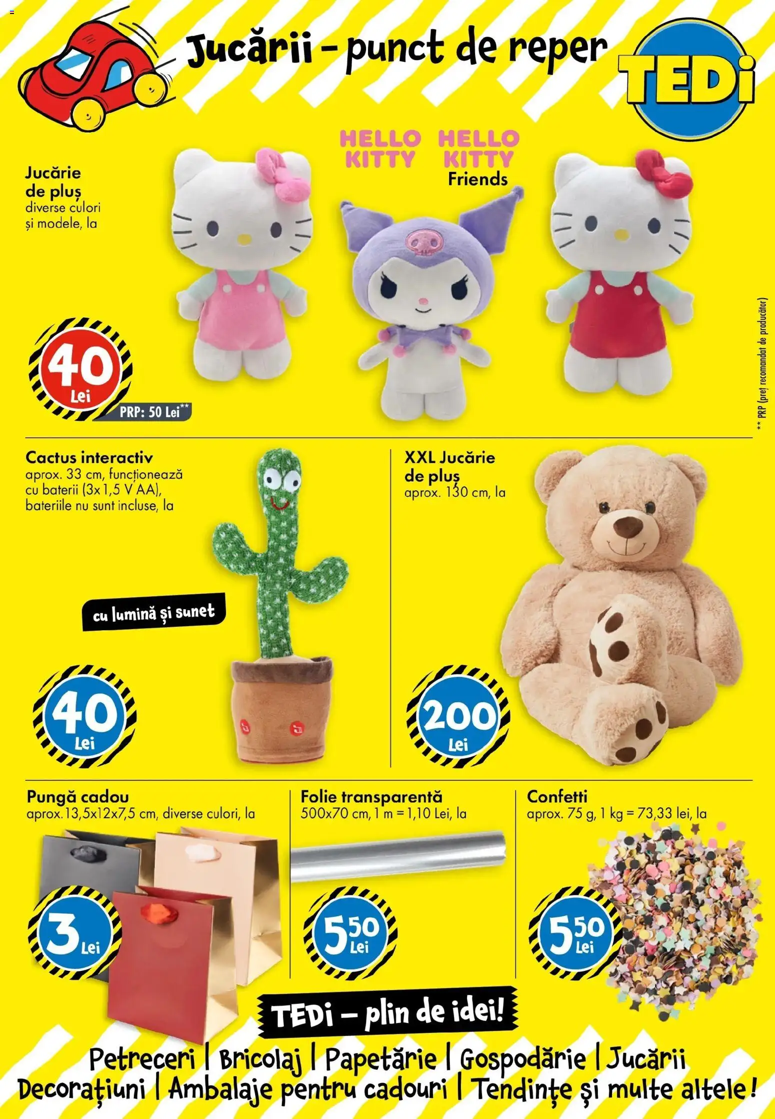 TEDi - Catalog TEDi până în data de 15.08.2026 - Oferta 09.08.2026 - 15.08.2026 | Pagină: 4 | Produse: Lumină, Pungă, Baterii, Plus