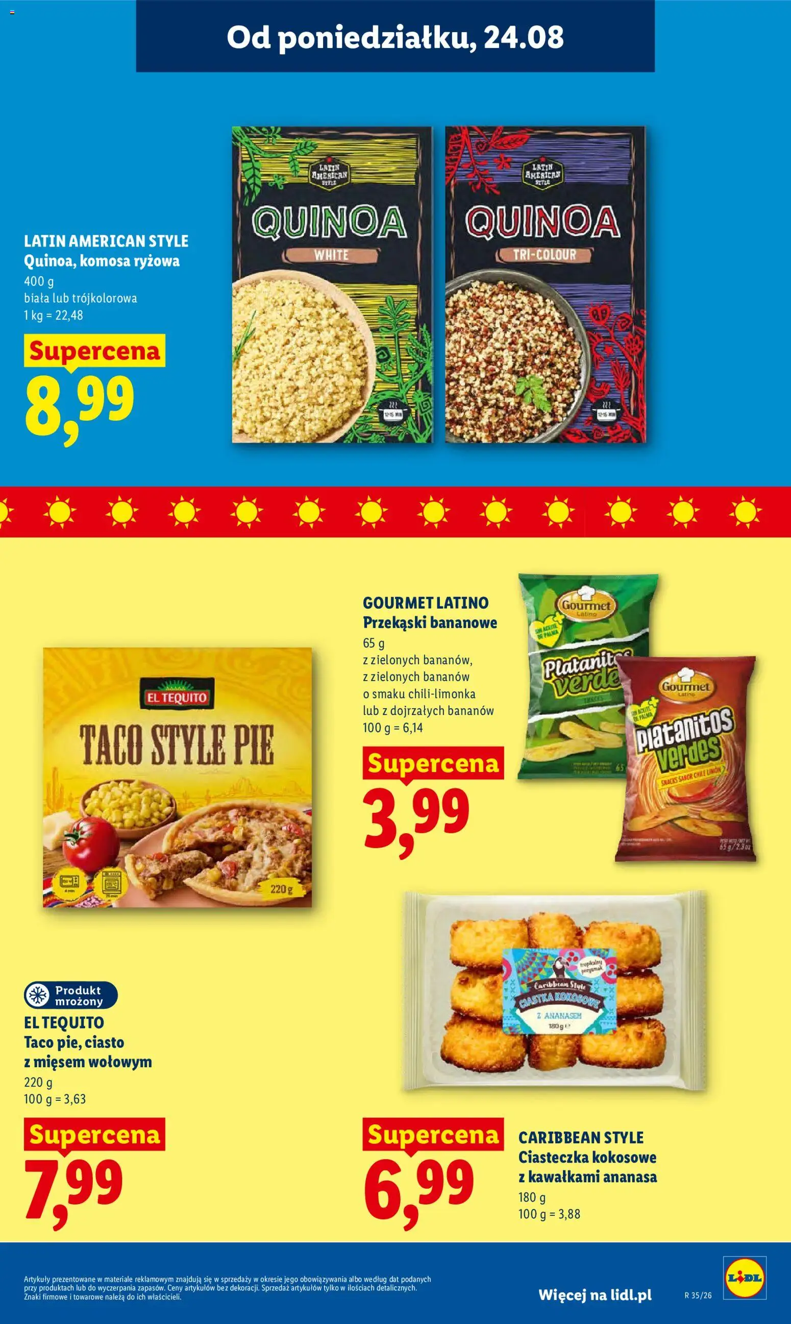 Lidl Polsko leták od 24.08.2026 | Strana: 65 | Produkty: Gourmet, Quinoa