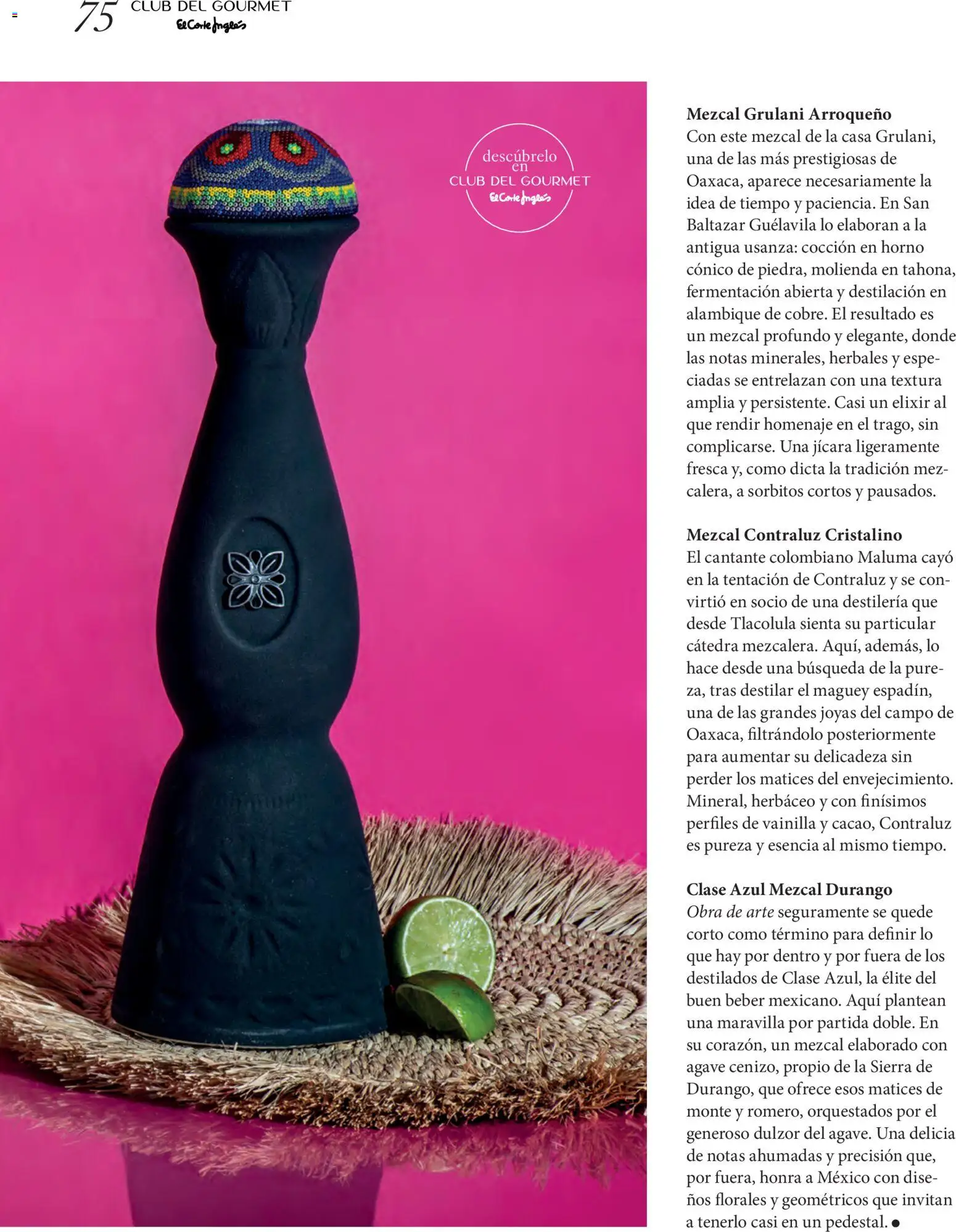 El Corte Inglés ofertas │ válido desde el 22/06/2026 | Página: 75 | Productos: Puré, Vainilla, Horno, Agave