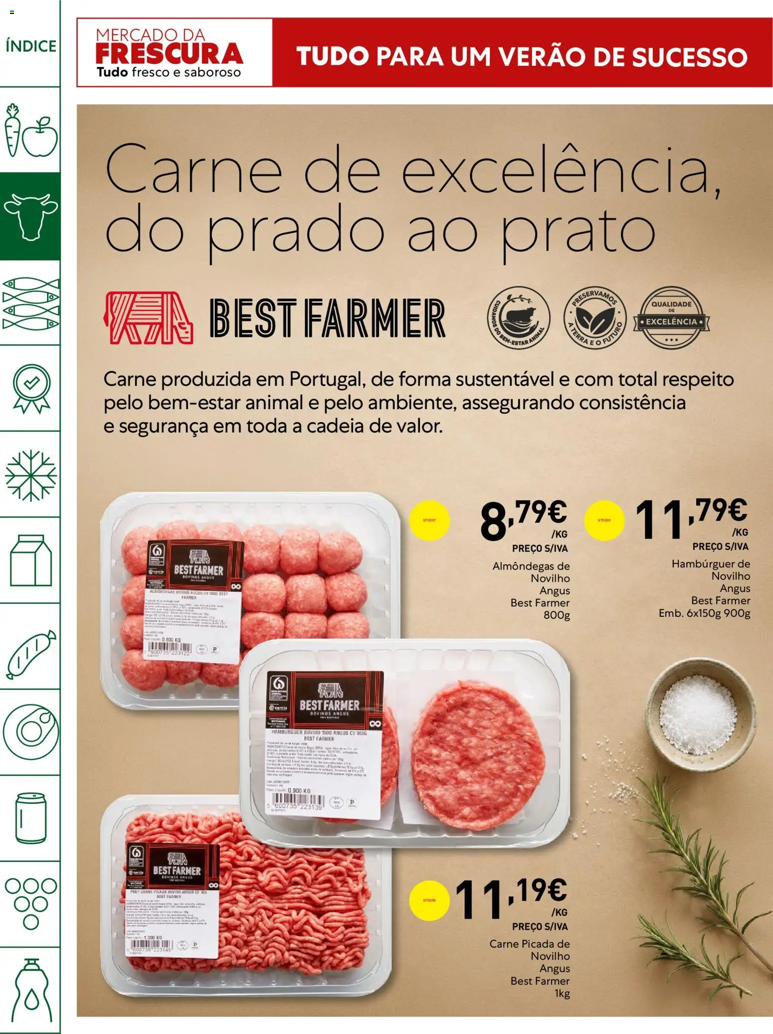 Recheio Horeca │ válido de 04/08/2026 | Página: 6 | Produtos: Hambúrguer, Carne picada, Carne