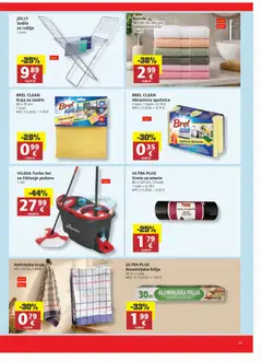 Ultra Gros Katalog - Pregled kataloga iz trgovine Ultra Gros, vrijedi od 14.07.2026 | Stranica: 23 | Proizvodi: Spužva, Krpa, Ručnik, Vileda