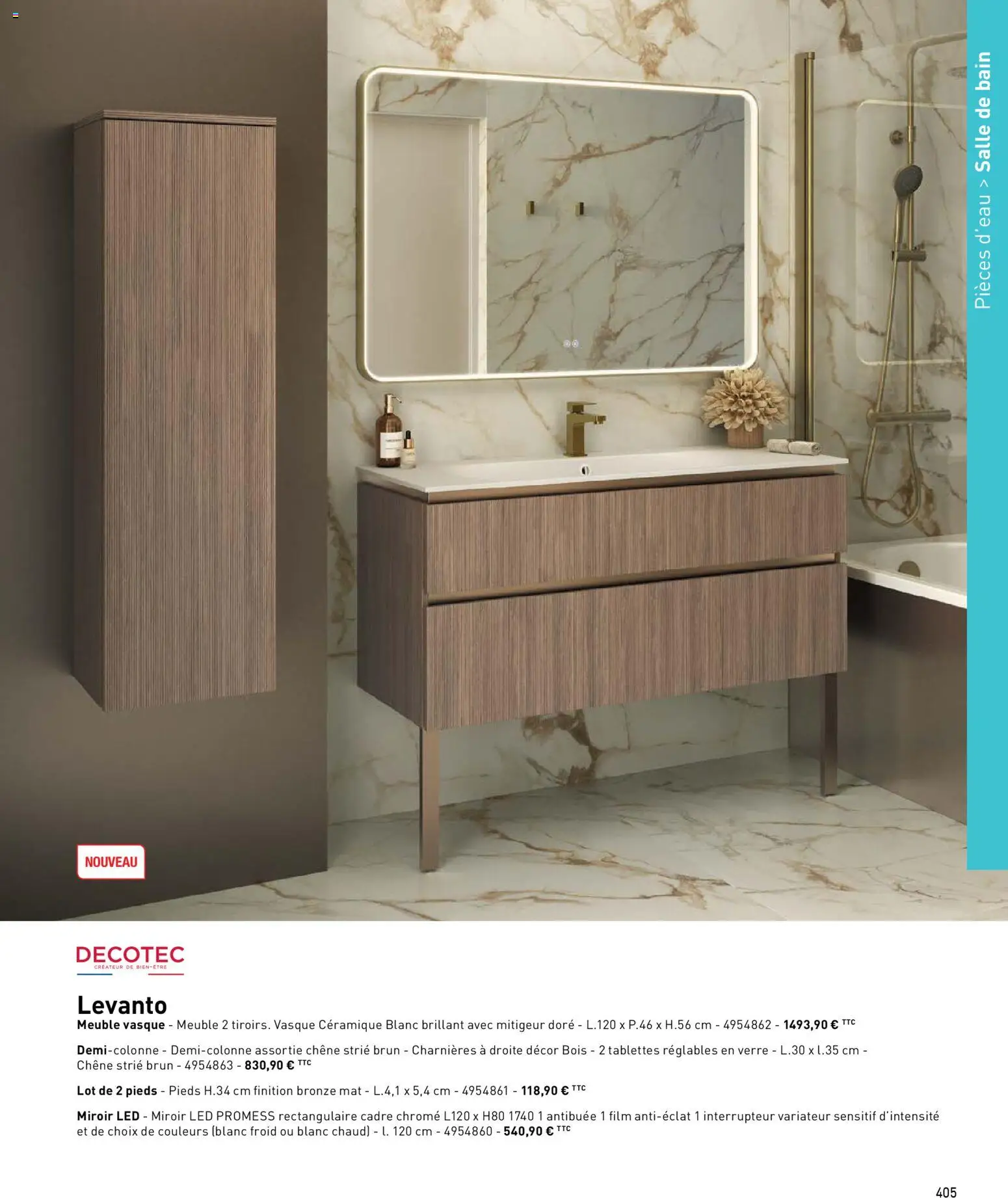 {H1} | Page: 405 | Produits: Meuble, Interrupteur, Miroir, Cadre