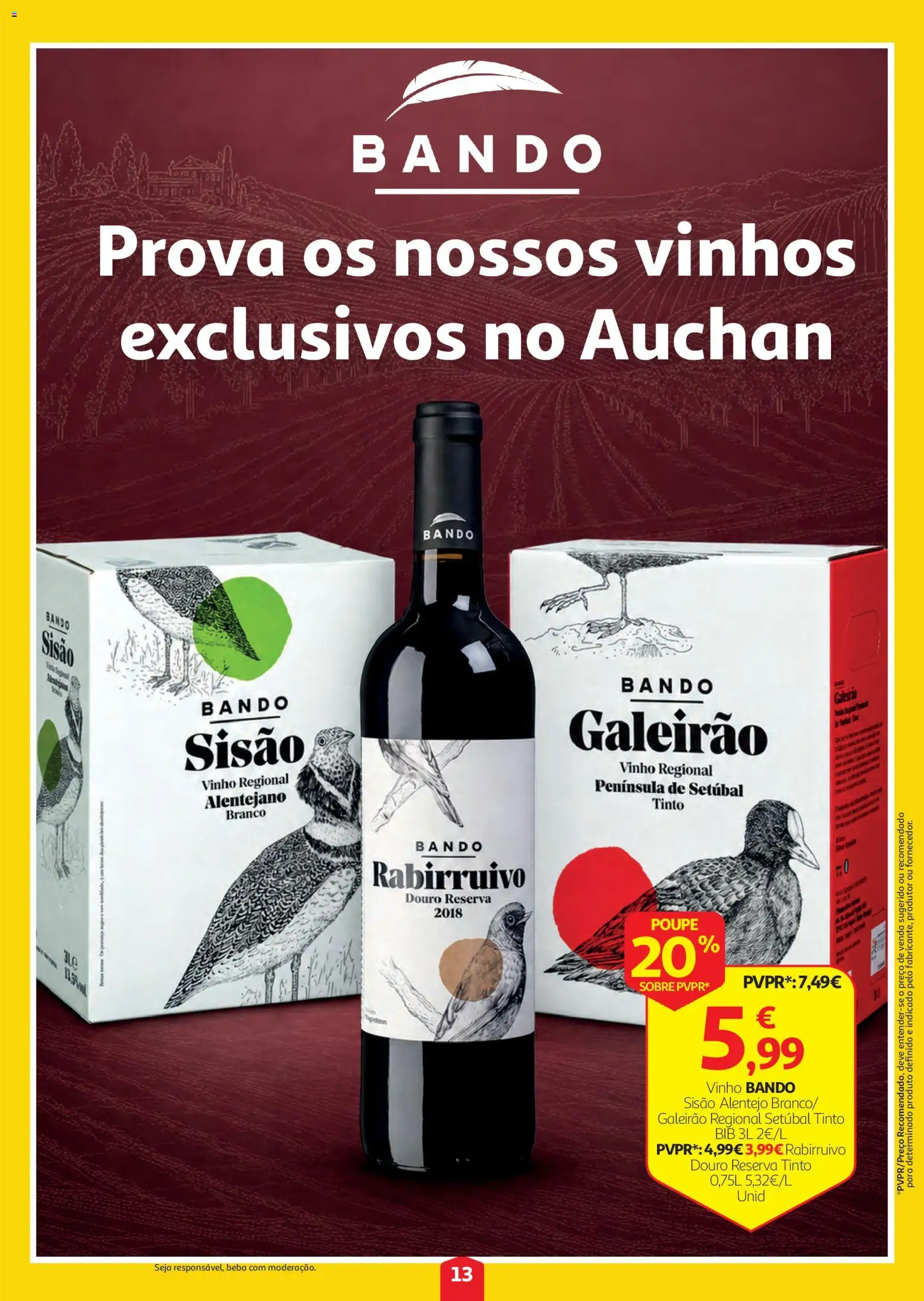 Auchan folheto │ válido de 01/10/2026 | Página: 13 | Produtos: Vinho