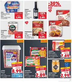 Med cvjetni, 900 G - Pregled kataloga iz trgovine Kaufland, vrijedi od 09.09.2026 | Stranica: 23 | Proizvodi: Salata od tune, Med, Paprika, Ocat