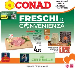 Anteprima del volantino Conad volantino valido a partire dal 22.04.2026
