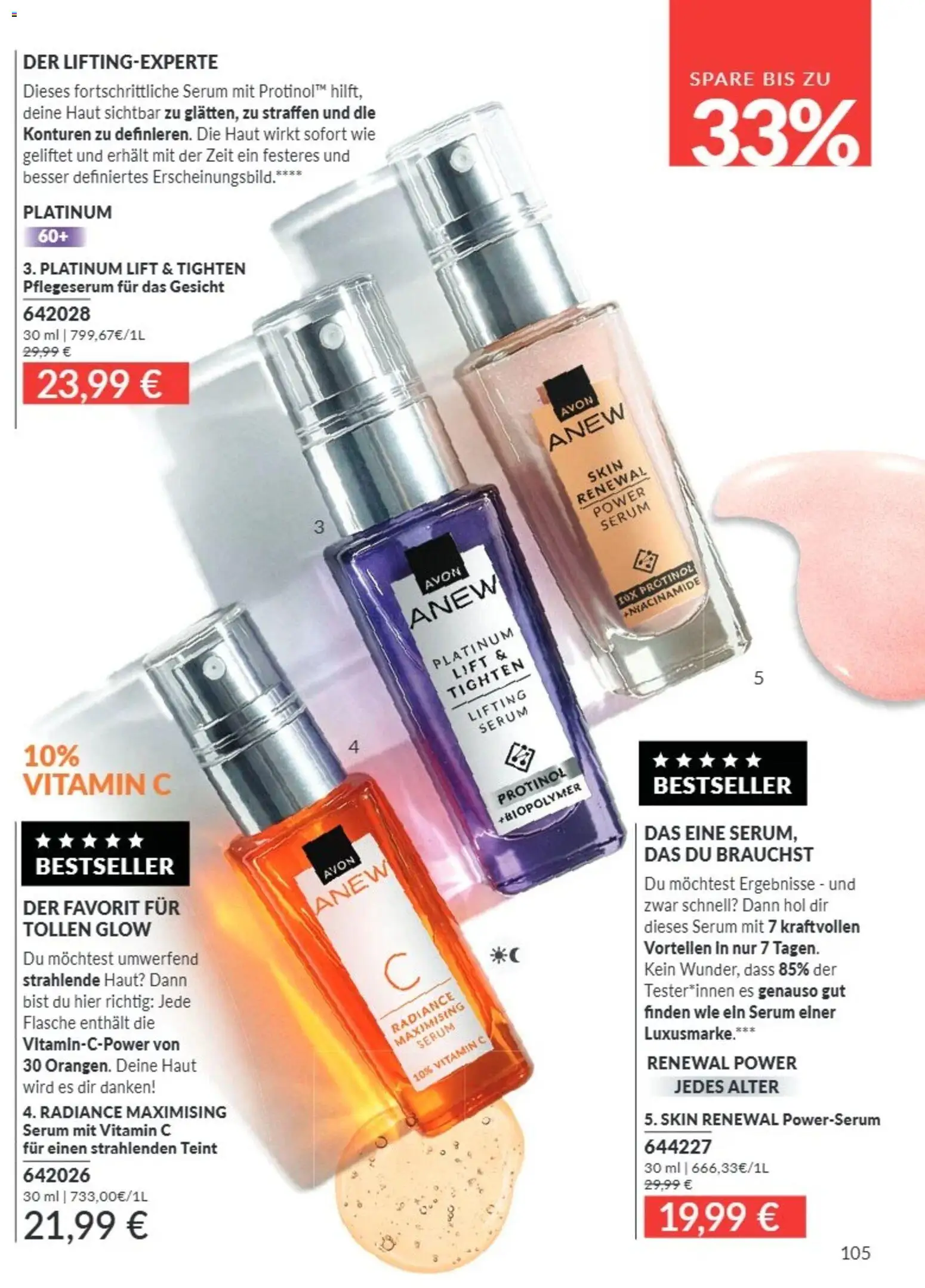 AVON Katalog August 2026 – gültig ab 08.08.2026 | Seite: 105 | Produkte: Serum