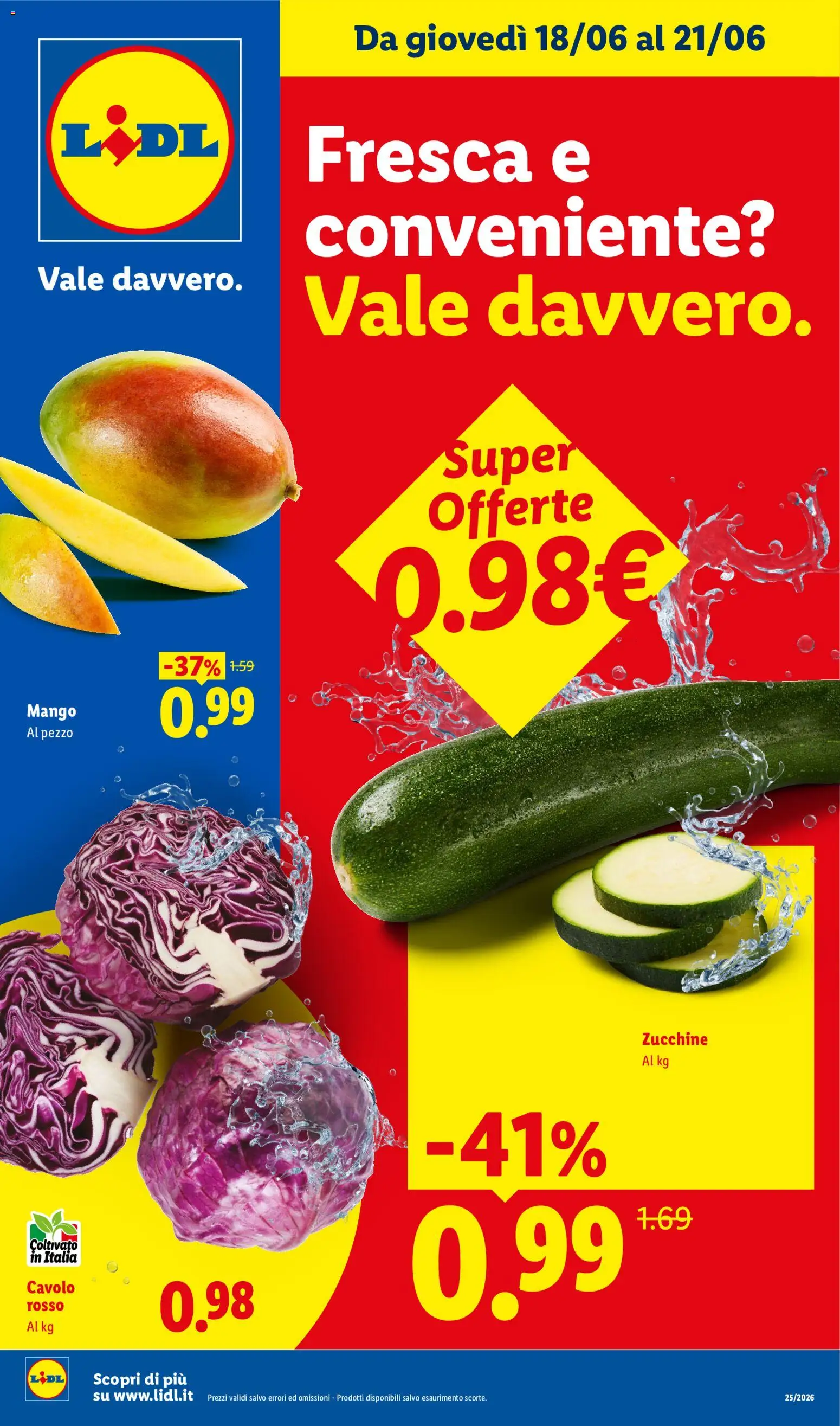 Volantino Lidl del 18.06.2026 | Pagina: 1