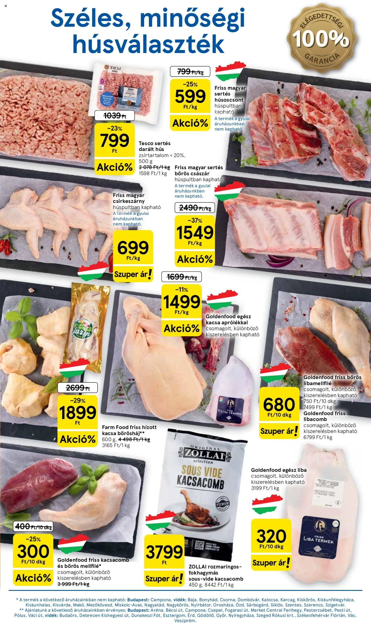 Tesco akciós ujság - amely érvényes a következő dátumtól: 2026.10.29. | Oldal: 3