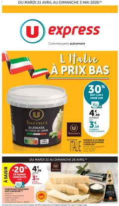 U Express - Prévisualisation de U Express catalogue valide à partir de 21.04.2026