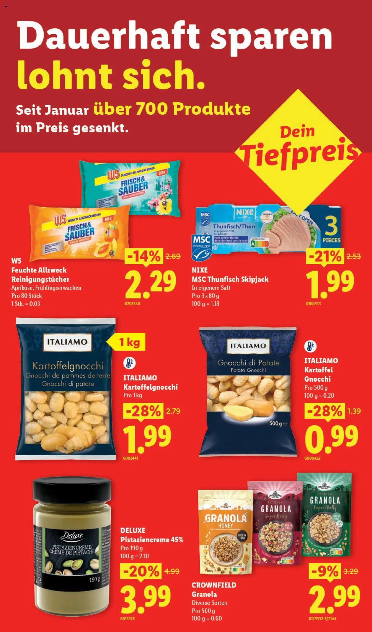 Lidl aktionen – gültig ab 03.09.2026 | Seite: 15 | Produkte: Reinigungstücher, Saft, Creme