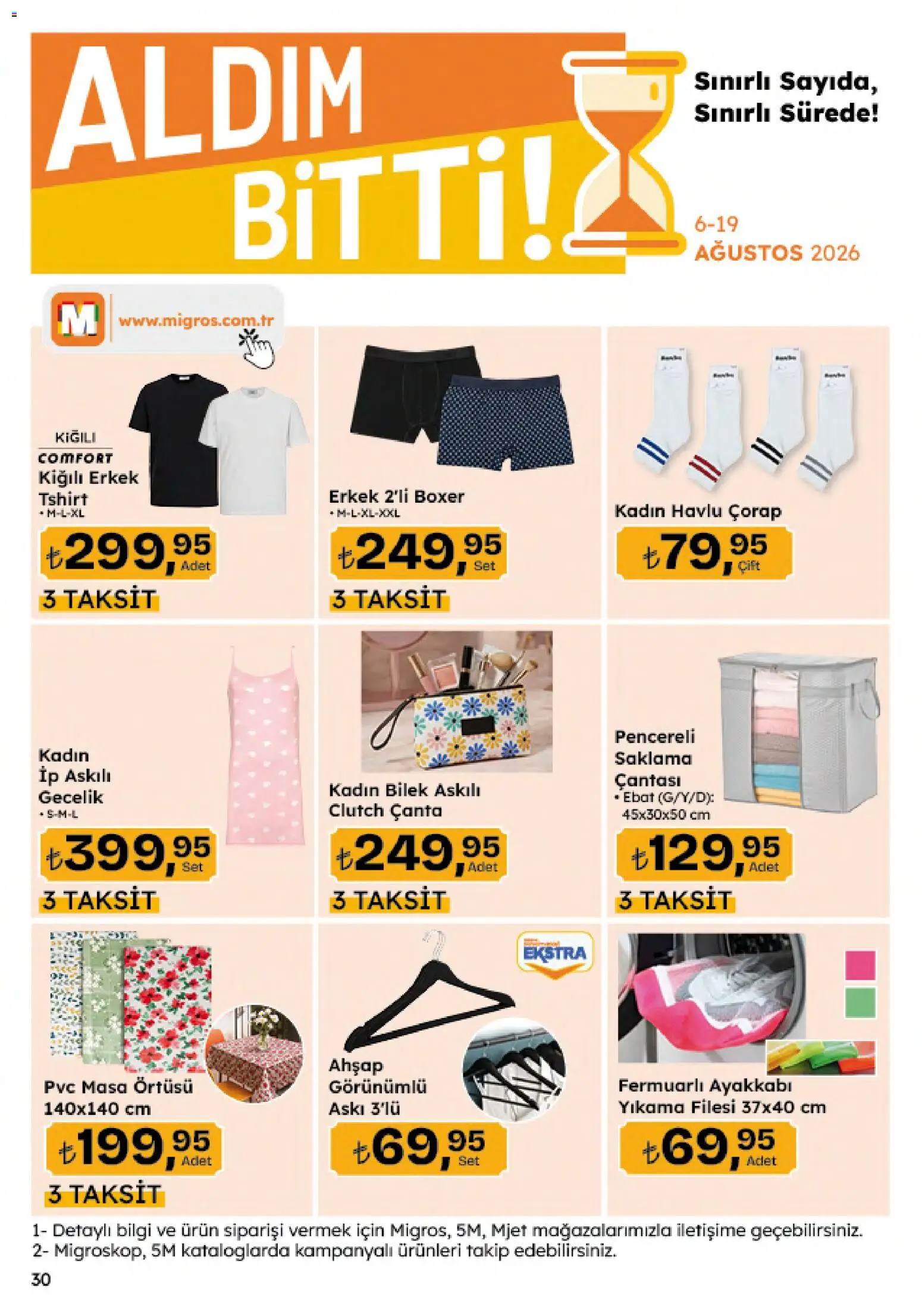 Migros Katalog - Migroskop - 06 Ağustos 2026 tarihinden itibaren geçerlidir | Sayfa: 141