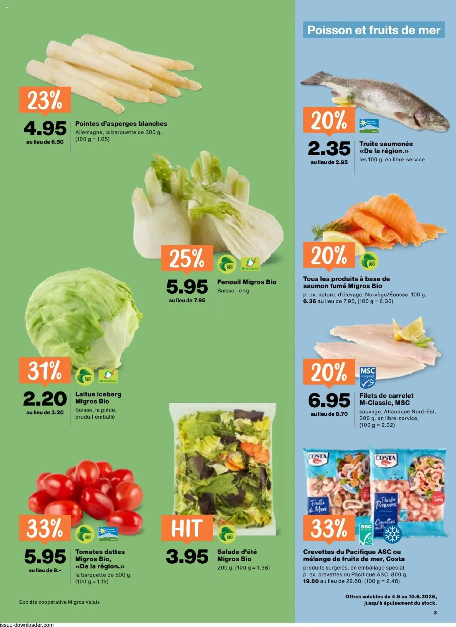 Migros aktionen FR – gültig ab 04.06.2026 | Seite: 3