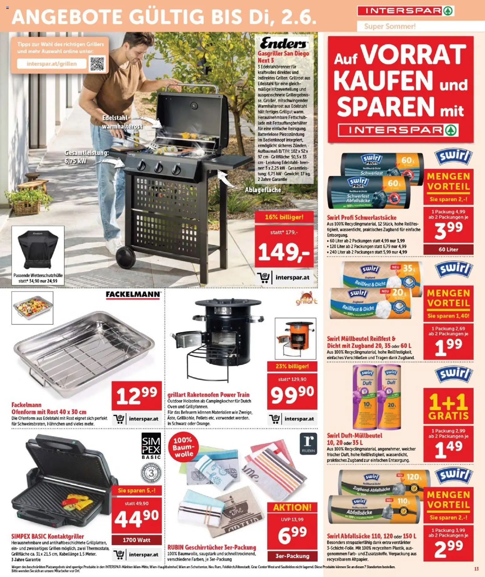 Interspar Flugblatt - Burgenland Nord gültig ab 13.05.2026 | Seite: 14 | Produkte: Gewicht, Duft