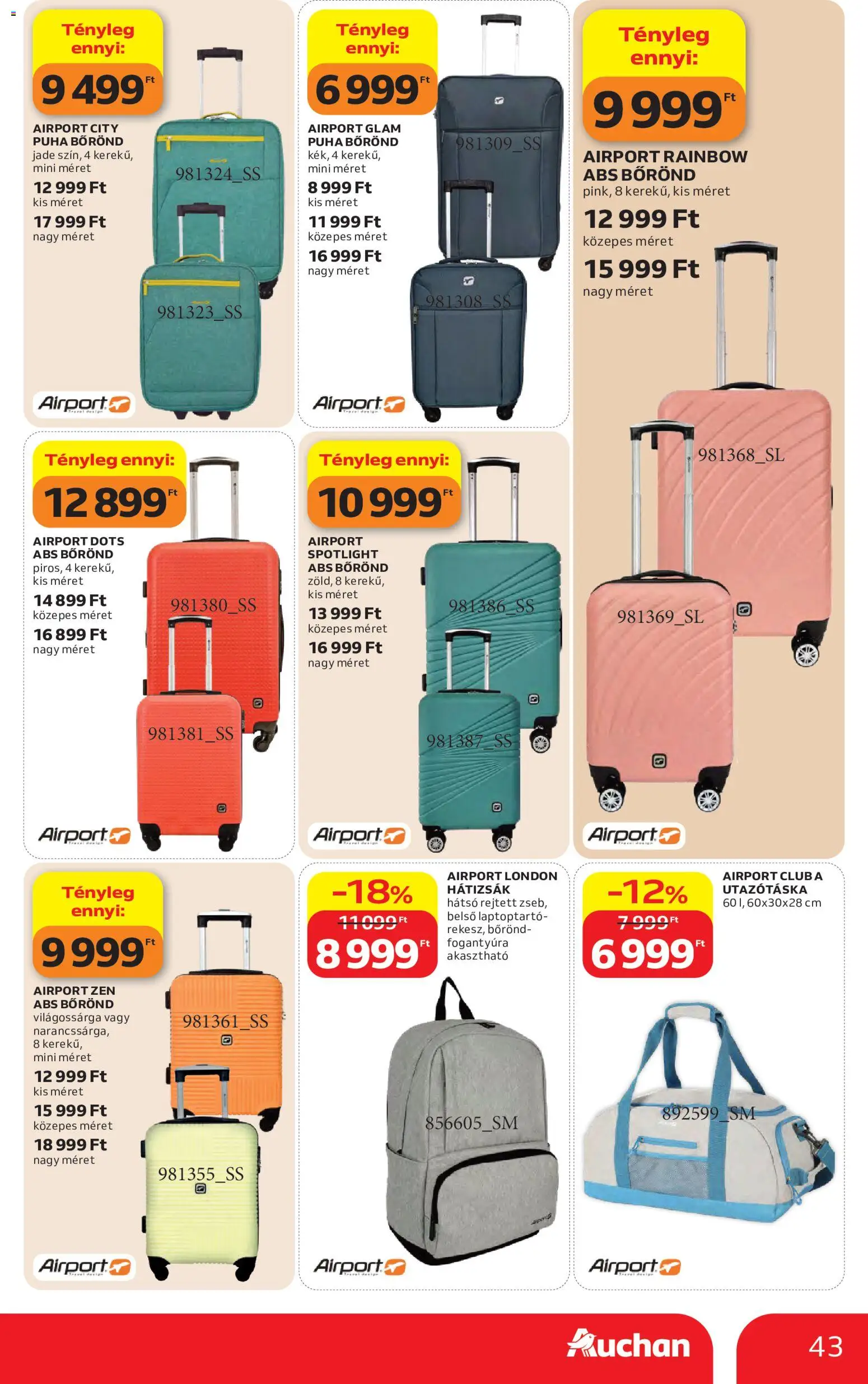 Akciós újság új Auchan — page 43