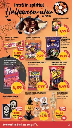 Ofertele PENNY valabile de la 21.10.2026 | Pagină: 2 | Produse: Sonerie, Baterie, Jeleuri, Acadele