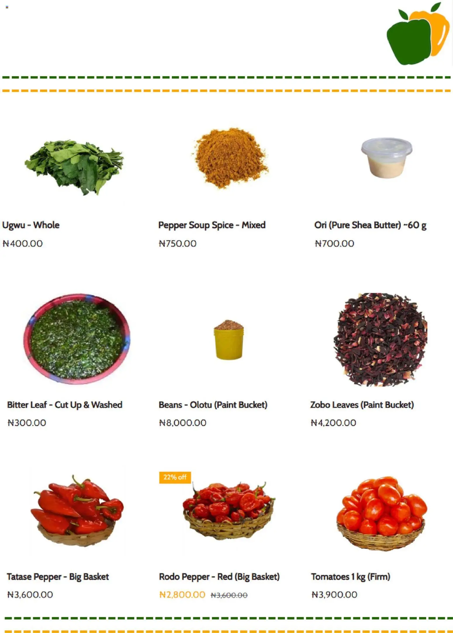 Supermart Catalogue valid from 01/10/2026 | Page: 3 | Products: Shea butter, Butter, Beans, Pepper